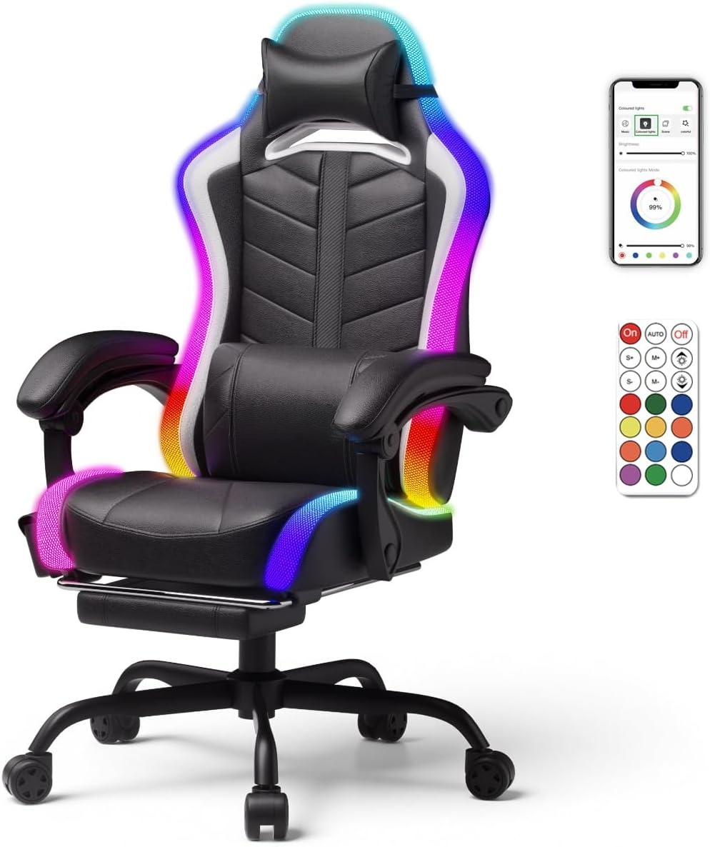 Speakers - Silla Gaming Premium de Cuero PU