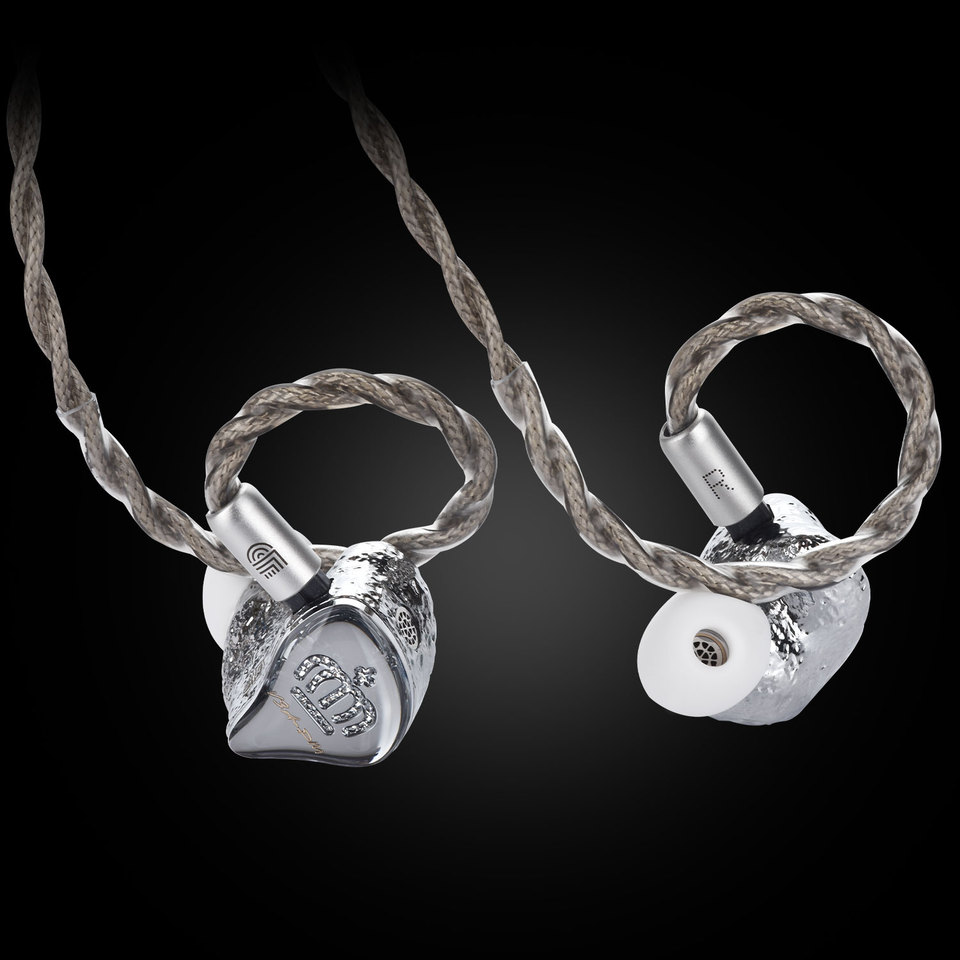 Planar Magnetic Iem Earphones - EarAcoustic VSA-PM Crown 11,4mm cinta plana