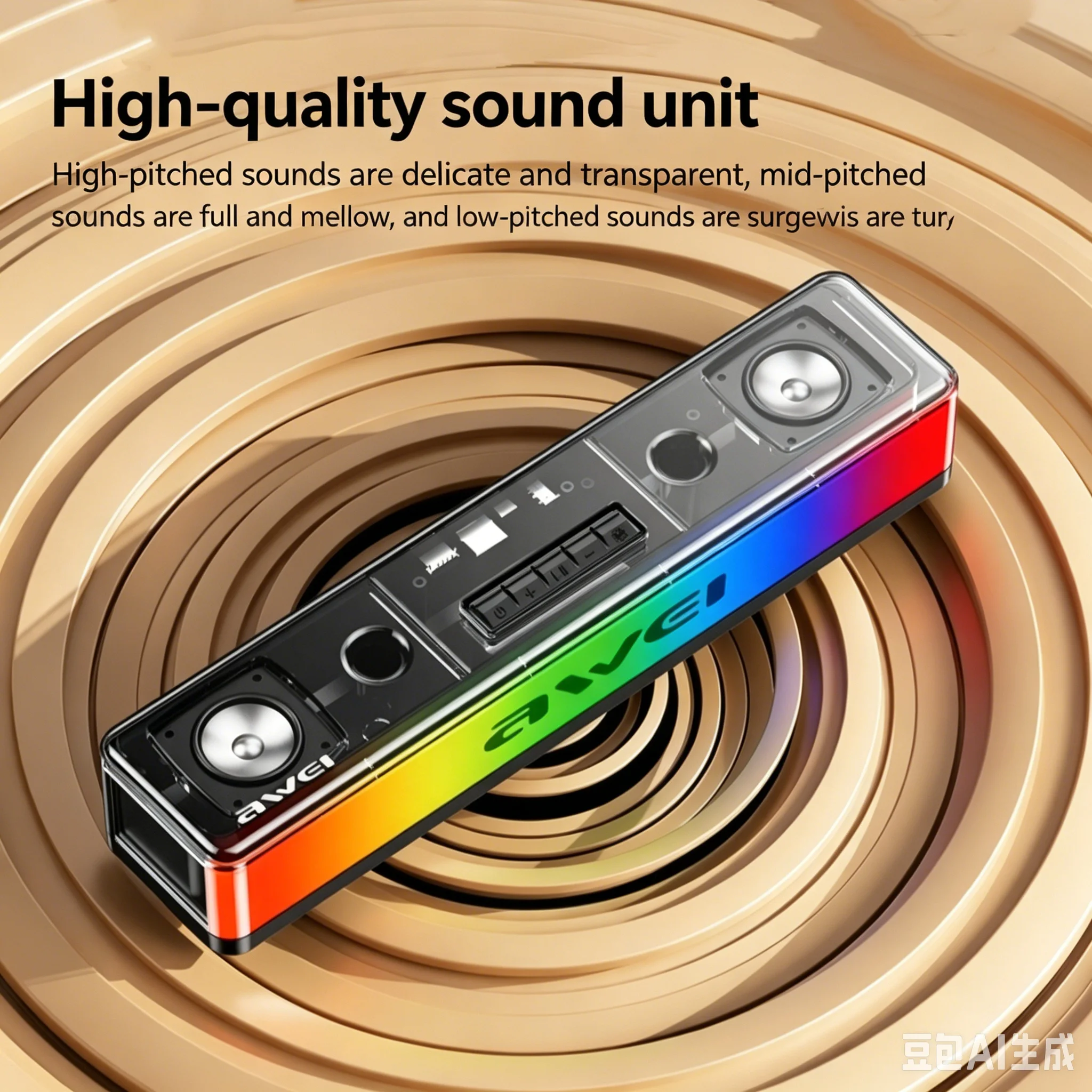 Altavoces RGB con Bluetooth, b - Rgb Computer Soundbar For Pc reseña y precio