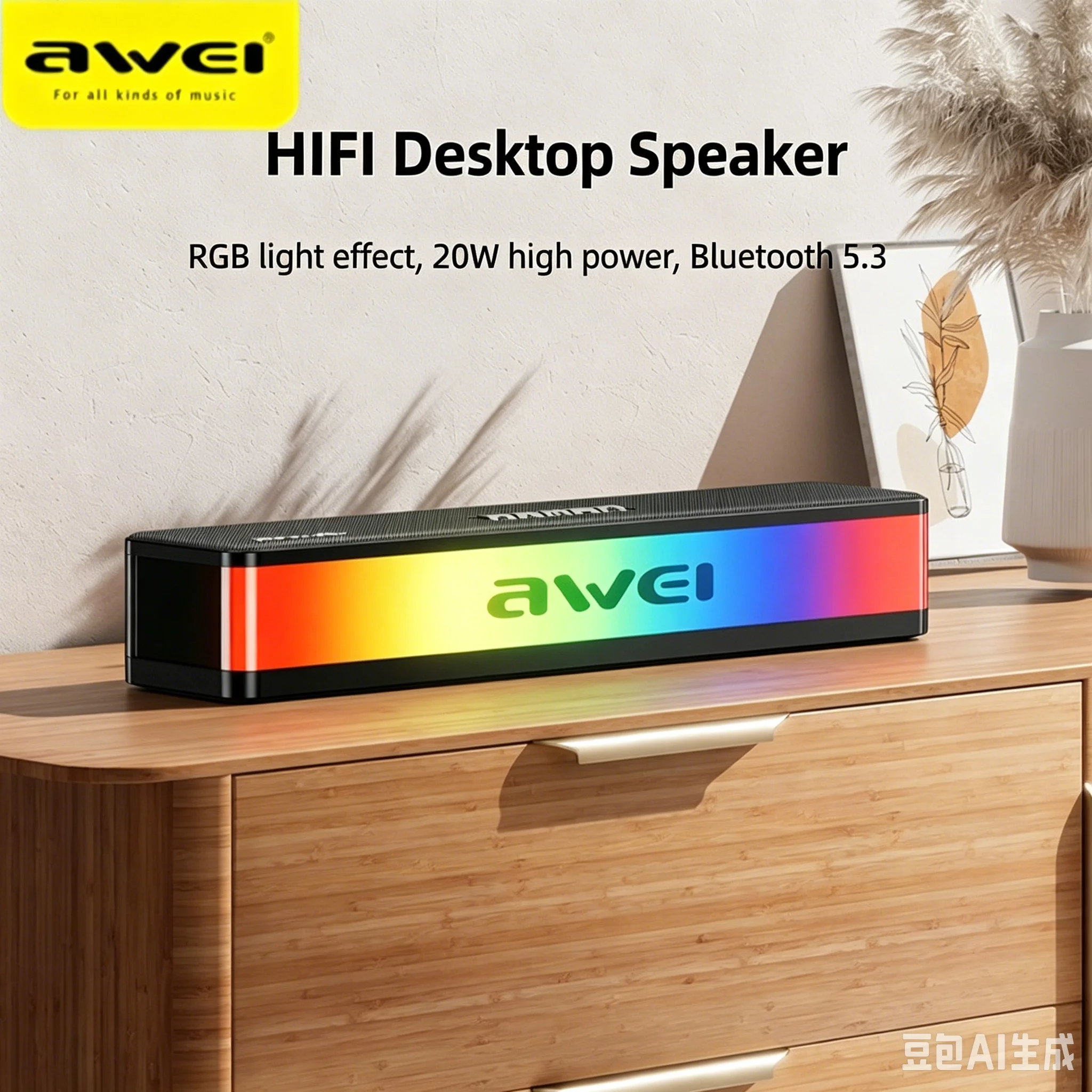 Altavoces RGB con Bluetooth, b - Rgb Computer Soundbar For Pc reseña y precio