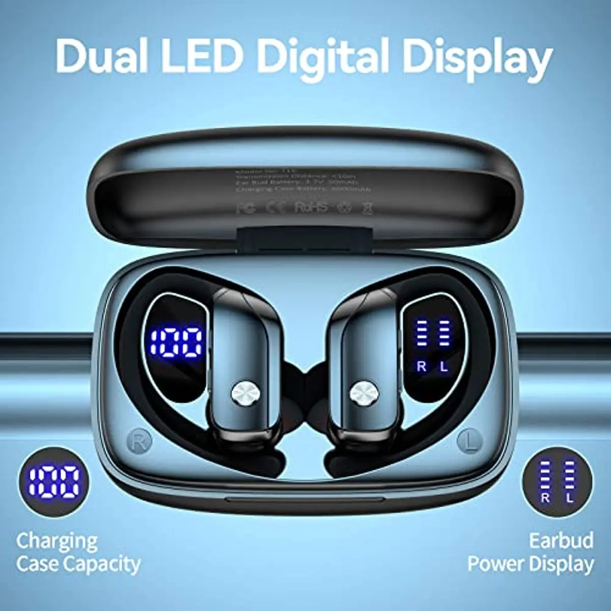 Auriculares inalámbricos Auric - Anc Wireless Over Ear Headphones reseña y precio